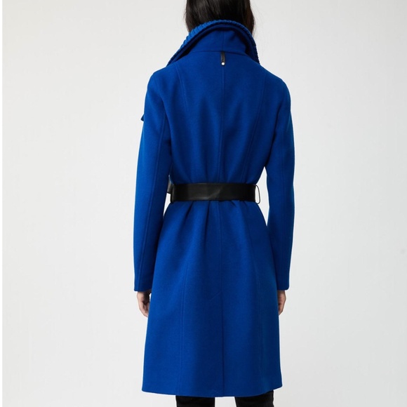 MACKAGE NORITA 2-in-1 double face wool coat with sash - Picture 4 of 7